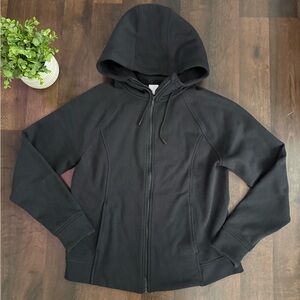 All in Motion Black Zip-Up Hoodie